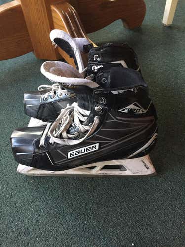Used Bauer Supreme S170 Size 10 Hockey Goalie Skates