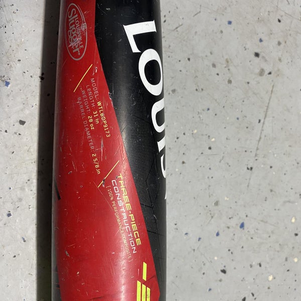 Used 2017 Louisville Slugger Prime 917 (-3) 28 oz 31" Bat