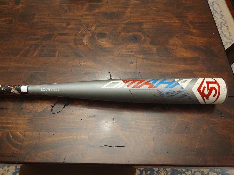 Used 2019 USSSA Certified Louisville Slugger Alloy Omaha 519 Bat (-5) 26 oz 31"