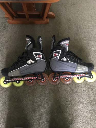 Used Senior Mission Inline Skates Regular Width Size 9