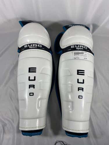 Used Euro 15" Ice Hockey Shin Guards