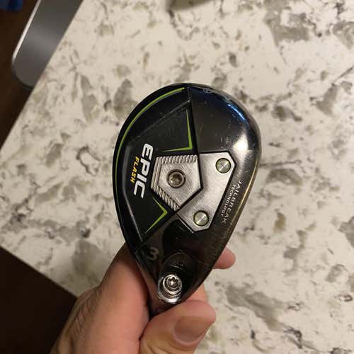 Like New Right Handed Epic Flash 3H Hybrid Mitsubishi Tensei Stiff Flex Shaft