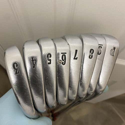 Callaway X Forged 3-PW Stiff Flex Steel Shaft Iron Set Right Handed Used