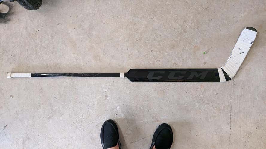 New CCM Regular Axis 1.5 Goalie Stick 25 paddle price curve