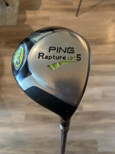 Used Ping Rapture 5 Wood - Stiff Shaft - New Grip - Headcover INCLUDED