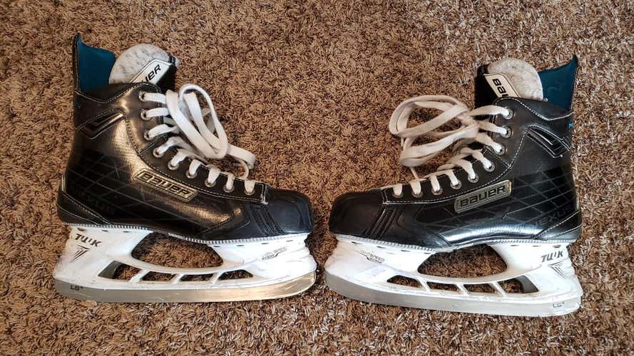 Senior Used Bauer Nexus 8000 Hockey Skates Size 9D