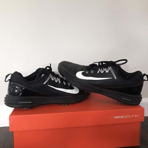 Black Men's Size 10 Nike Lunar CommandGolf Shoes
