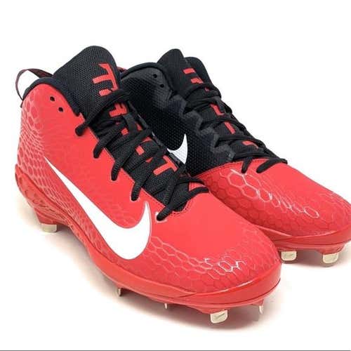 Red New Adult Men's Size 11 (Women's 12) Metal Nike High Top