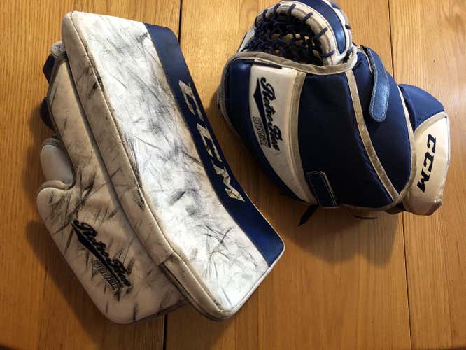 Blue Intermediate Used CCM Regular Retro Flex 550
