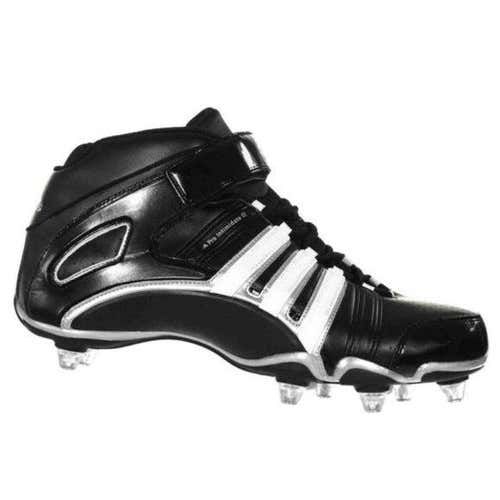 Black New Adult Men's Size 12 (Women's 13) Detachable Cleats Adidas Cleats PRO INTIMIDATE 2 D