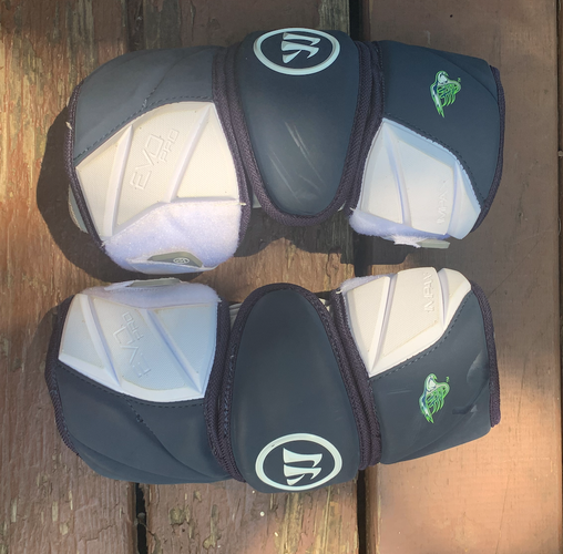 Chesapeake Bayhawks 2020 Warrior Burn Pro Arm Pads