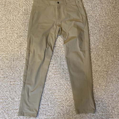 Brown Men's Size 33 Lululemon Commission Pants