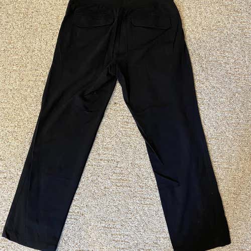 Black Men's Large Lululemon Sweatpants