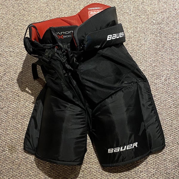 Black Used XL Bauer Vapor X800 Hockey Pants