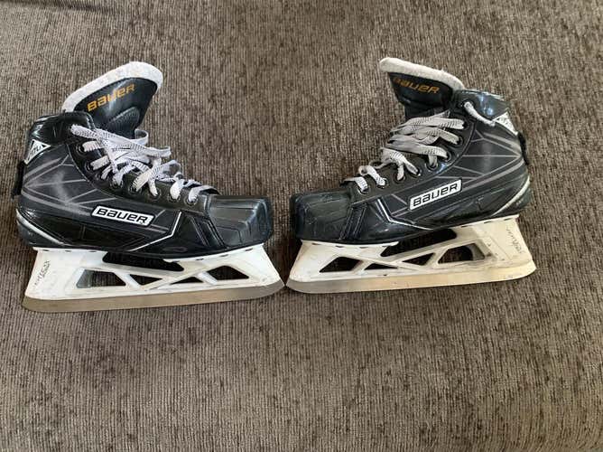 Used Bauer Supreme S170 Regular Width  Size 5 Hockey Goalie Skates