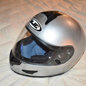 HJC Full CL-16 Face Helmet, Silver, XS