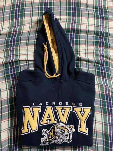 US Naval Academy Lacrosse Hoodie (Adult Small)