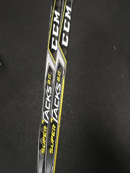 3 New CCM Super Tacks 2.0 Left Senior Pro Stock P29 75flex Hanas