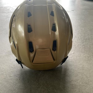 Gold Used Small Bauer Re-Akt 100 Helmet