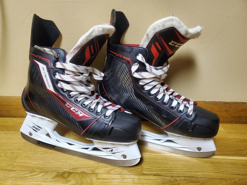 Senior Used CCM JetSpeed 270 Hockey Skates Size 10.5 - Rarely Used