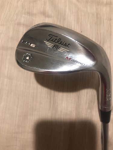 Used Right Handed BV Vokey SM6 Wedge Flex Steel Shaft Wedge