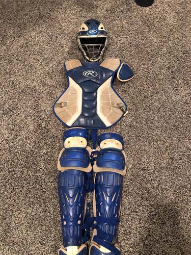 Used Rawlings Catcher's Set
