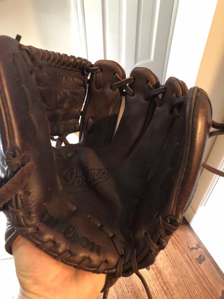 Brown Used Kid Pitch (9YO-13YO) Rawlings Right Hand Throw Mark of a Pro Baseball Glove 11.5"
