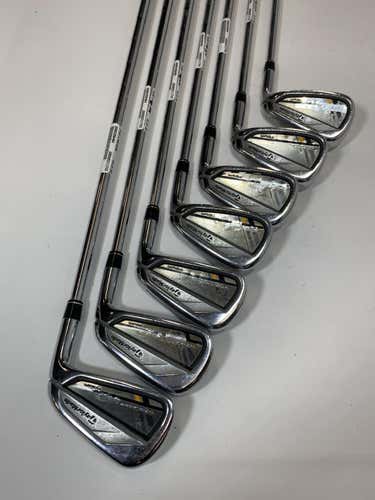 Used Taylormade Rocketballz Tour 5i-gw Aw Steel Regular Iron Set