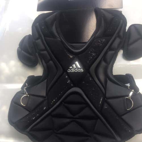 Black New Adidas Pro Series 2.0 Catcher's Chest Protector