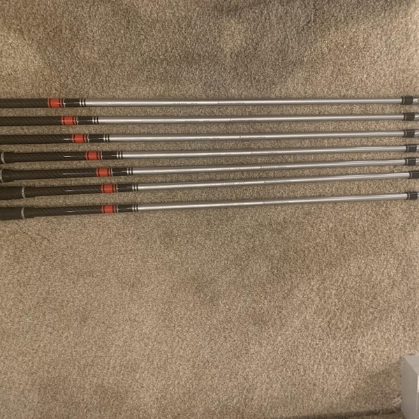 Used Left Hand M6 Stiff Flex Graphite Shaft Iron Set