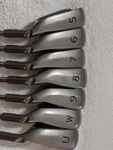 Ping Karsten Irons w Matching Hybrids Orange Dot All Matching Numbers Regular Flex