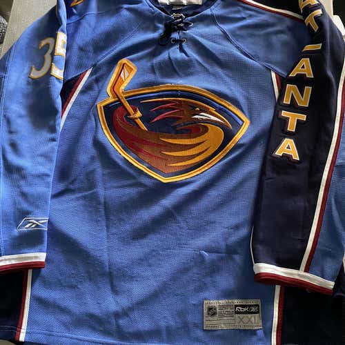 Atlanta Thrashers Blue Jersey XXL