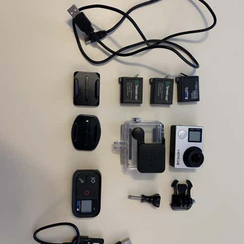 GoPro Hero 4 + Accessories (Set 1)