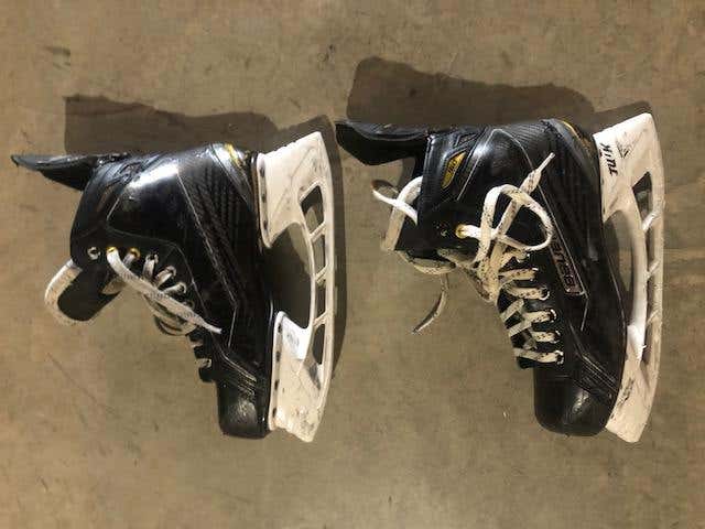 Bauer 160 Senior Used Bauer Supreme Hockey Skates Size 10.5