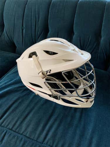 White Used Player's Cascade R Helmet