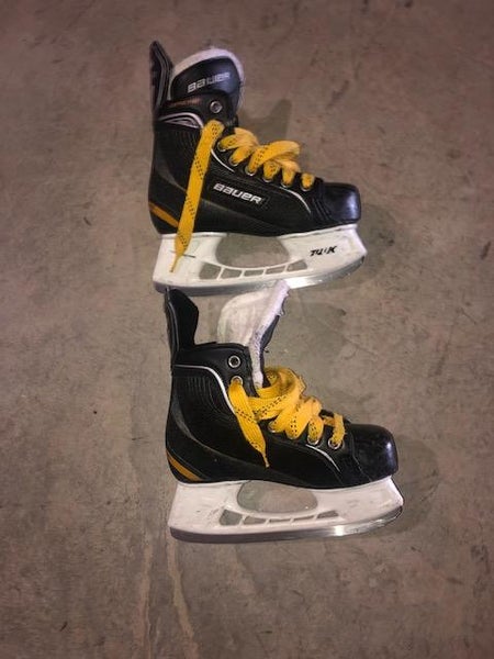 Bauer Supreme One20 Junior Used Bauer Supreme Hockey Skates Size 1