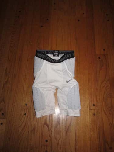 Used YOUTH Medium 10/12 Nike nike pro combat HEX PAD FOOTBALL GIRDLE