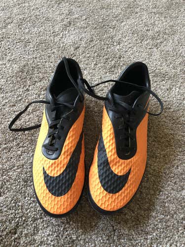 Orange/Black Used Men's Size 10 (Women's 11) Nike Hypervenoms Cleats