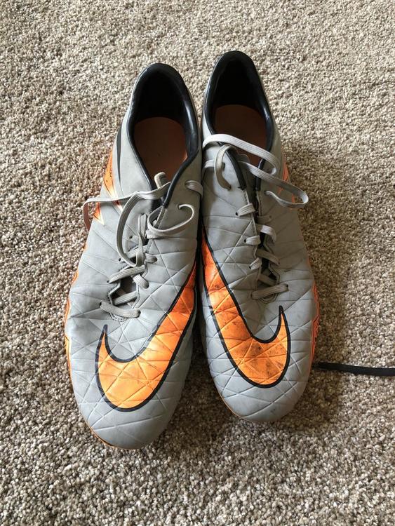 hypervenom grey and orange