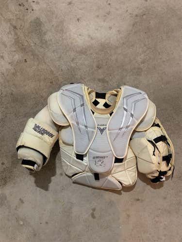 Used Medium Vaughn V6 2200 Pro Pro Stock Goalie Chest Protector