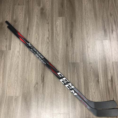 2 Pack - New CCM JetSpeed NAZEM KADRI Colorado Avalanche Hockey Stick Pro Stock