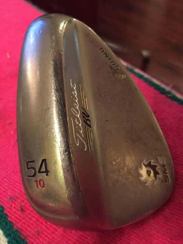 Titleist SM5 54* 10 Vokey Milled SW Sand Wedge S Grind Nickel Finish 35 1/4” RH
