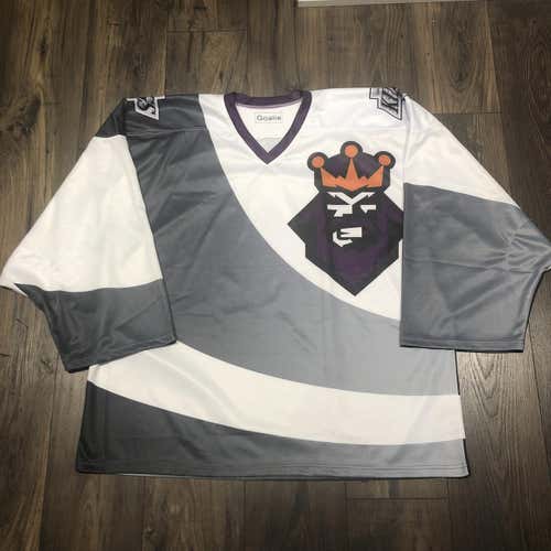 LA Kings Burger King NHL Goalie Cut Jersey