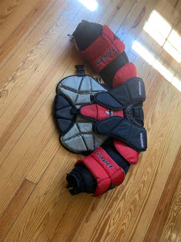 Used Medium Vaughn Vault  Goalie Chest Protector