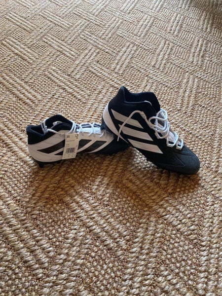 White Men's Molded Cleats High Top