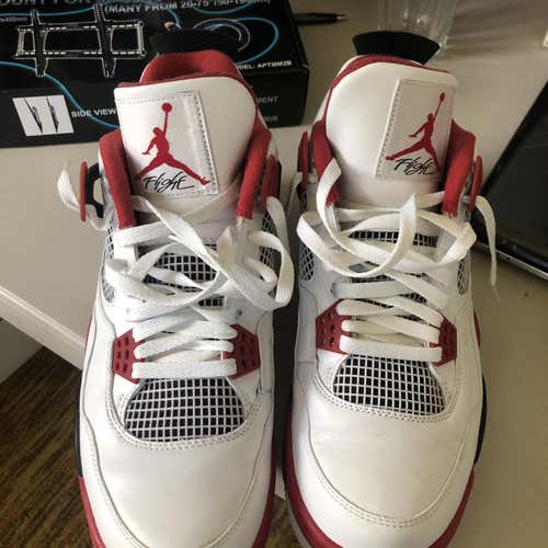 White Men's Size 11 (Women's 12) Jordan Shoes