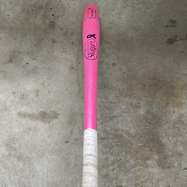 Pink Breast Cancer Awareness Bat./used But In Good Condition