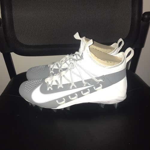 White Men's Nike Huarache 6 Cleats