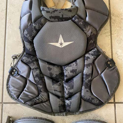 Used All Star System 7 Combo Catcher's Set
