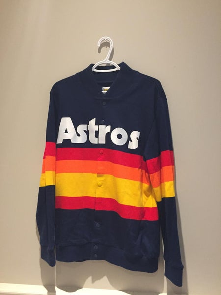 Houston Astros 1986 Mitchell & Ness Rainbow Throwback Sweater